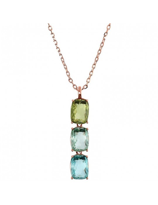 Collana Bronzallure - Preziosa -Prisma Gem-Multicolore-WSBZ02291.MULTI