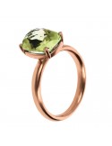 Bronzallure Ring - Preziosa - Prisma Gem Verde - WSBZ02293.PE