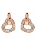 Bronzallure Earrings - Capsules - Heart - Cubic Zirconia -WSBZ02299.WR