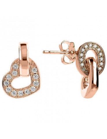 Orecchini Bronzallure - Capsule - Cuore - Cubic Zirconia -WSBZ02299.WR 2