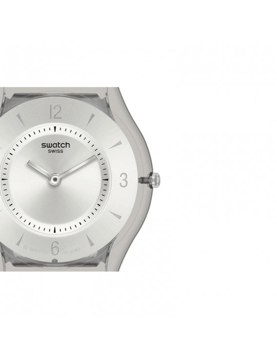Swatch Watch - Core - Metal Knit - Only Time-Silver-34mm-SS08M100M