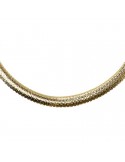 Collana Etrusca - Itaca - Girocollo Dorato - Tubogas - WSET00733YG