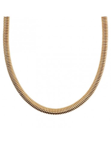 Collana Etrusca - Itaca - Girocollo - Dorato - Tubogas - WSET00790YG