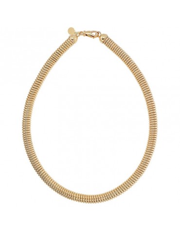 Etruscan Necklace - Ithaca - Choker - Golden - Tubogas - WSET00790YG 2