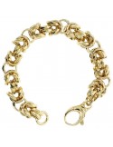 Etruscan Bracelet - Itaca-Maxi Hammered Byzantine Chain-WSET00749YG