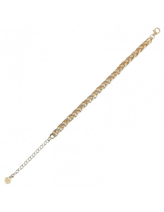 Etruscan Bracelet - Ithaca - Maxi Hammered Spike Chain-WSET00754YG