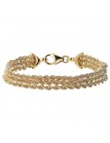 Etruscan Bracelet - Ithaca - Multistrand - Gold-Rope Chain-WSET00762YG