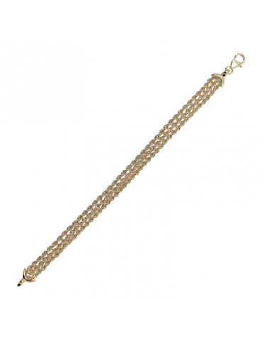 Etruscan Bracelet - Ithaca - Multistrand - Gold-Rope Chain-WSET00762YG 2