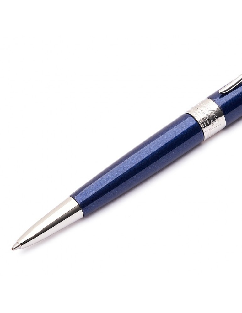 Penna a Sfera Pineider - Avatar UR Shiny Palladium Trims - Blu - SPP70030053
