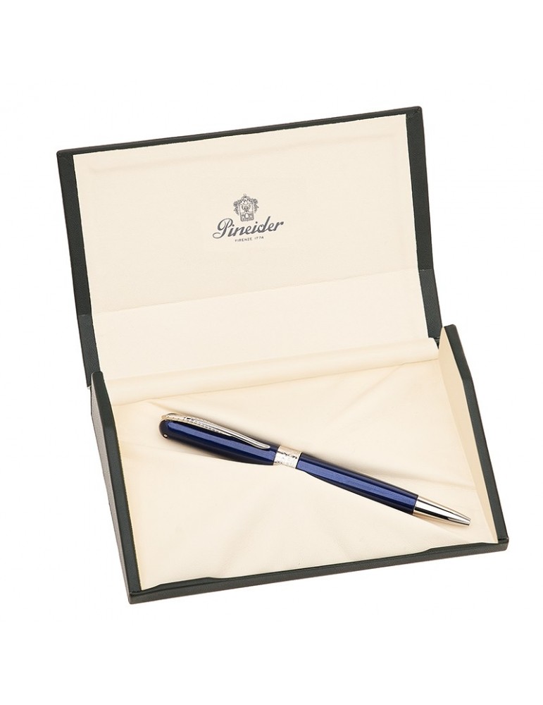 Penna a Sfera Pineider - Avatar UR Shiny Palladium Trims - Blu - SPP70030053