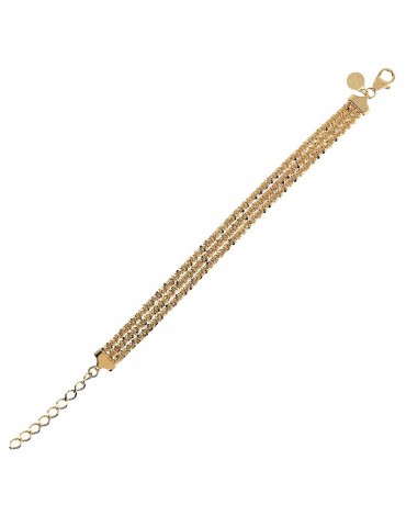 Bracciale Etrusca-Itaca-Multifilo Dorato-Catena Margherita-WSET00771YG 2