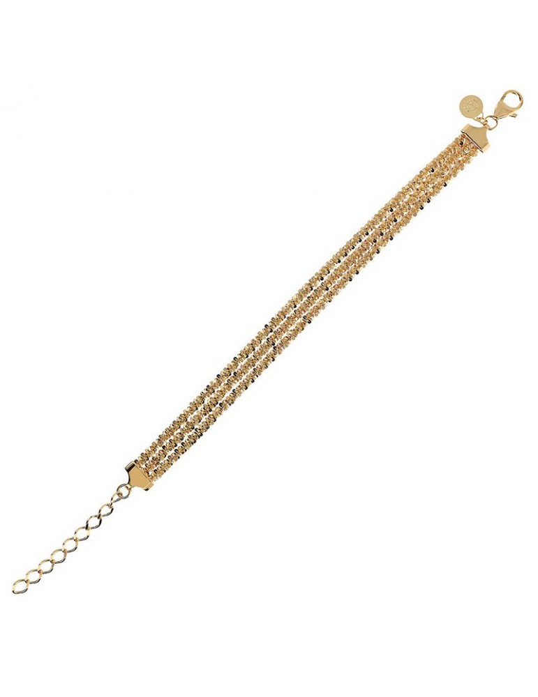 Bracciale Etrusca-Itaca-Multifilo Dorato-Catena Margherita-WSET00771YG