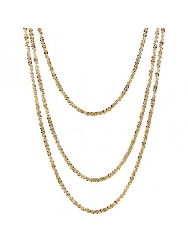 Etruscan Necklace - Ithaca - Multistrand - Daisy Chain - WSET00772YG