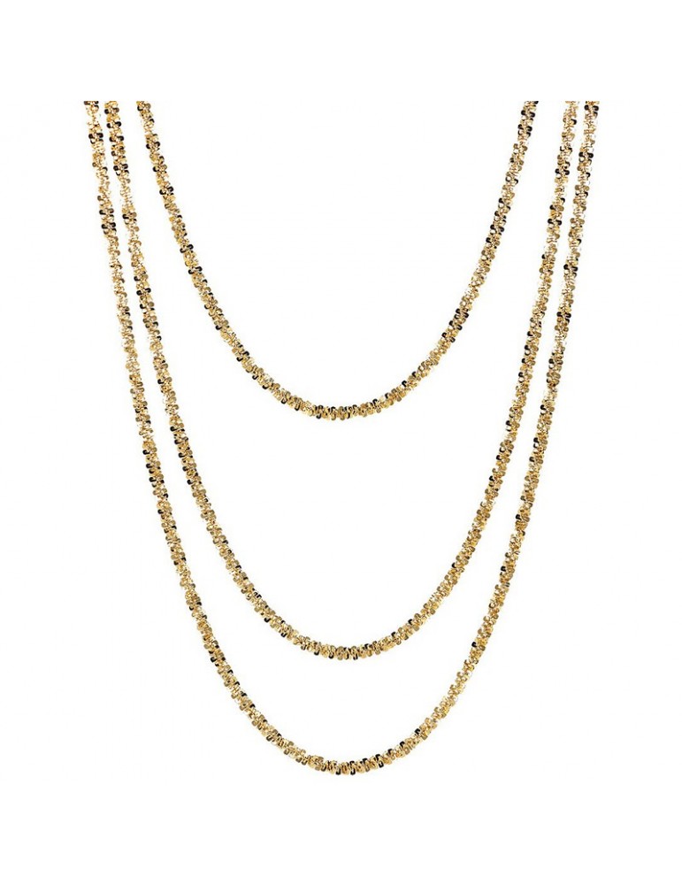 Etruscan Necklace - Ithaca - Multistrand - Daisy Chain - WSET00772YG