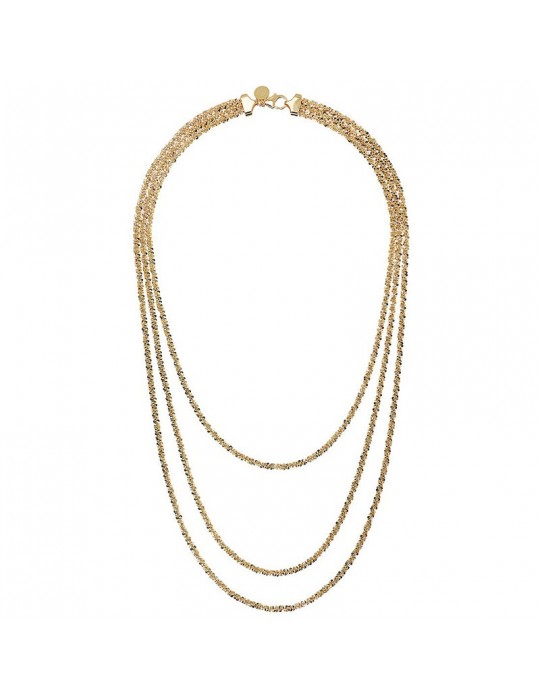 Etruscan Necklace - Ithaca - Multistrand - Daisy Chain - WSET00772YG