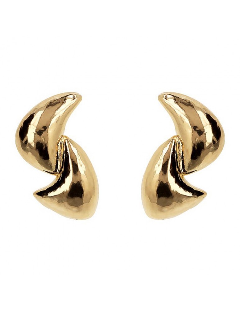 Etruscan-Ithaca Earrings-Pendant-Hammered-Weave Design-WSET00794YG