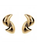 Etruscan-Ithaca Earrings-Pendant-Hammered-Weave Design-WSET00794YG