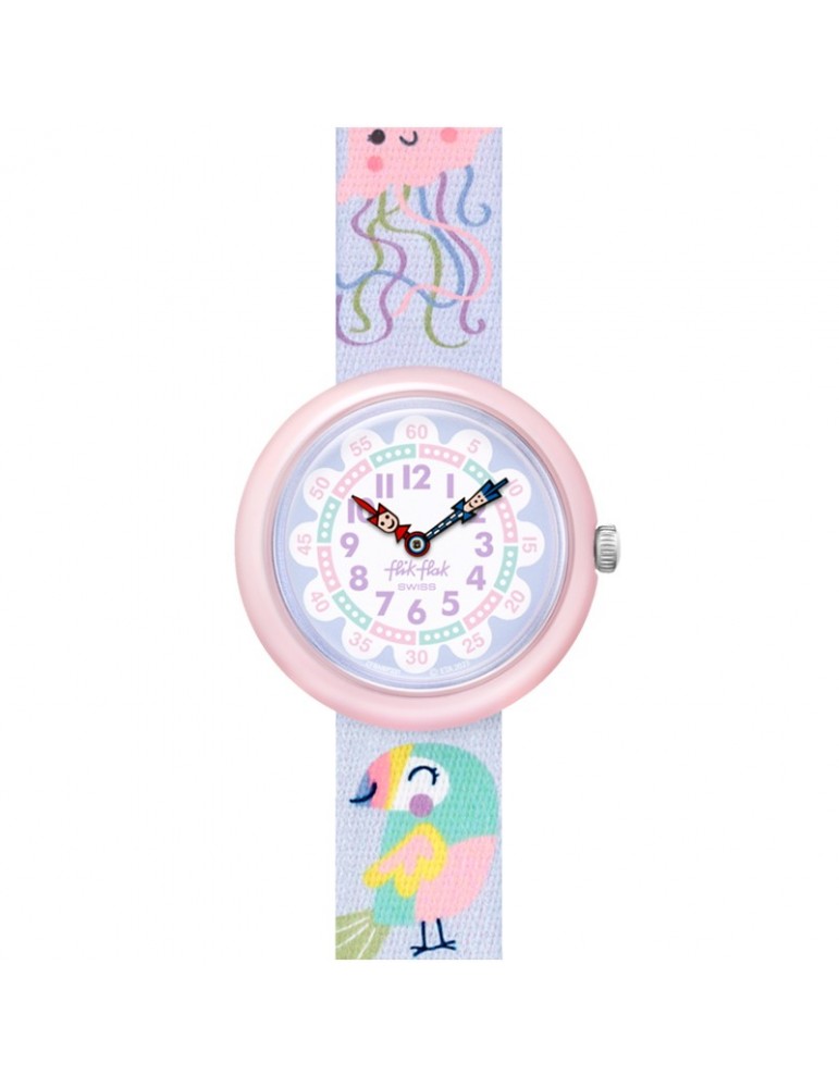 Orologio Flik Flak - Color in Pastel - Viola - 32mm -Astuccio-ZFBNP231