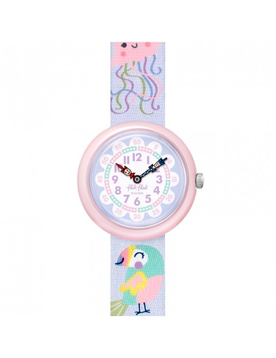Orologio Flik Flak - Color in Pastel - Viola - 32mm -Astuccio-ZFBNP231