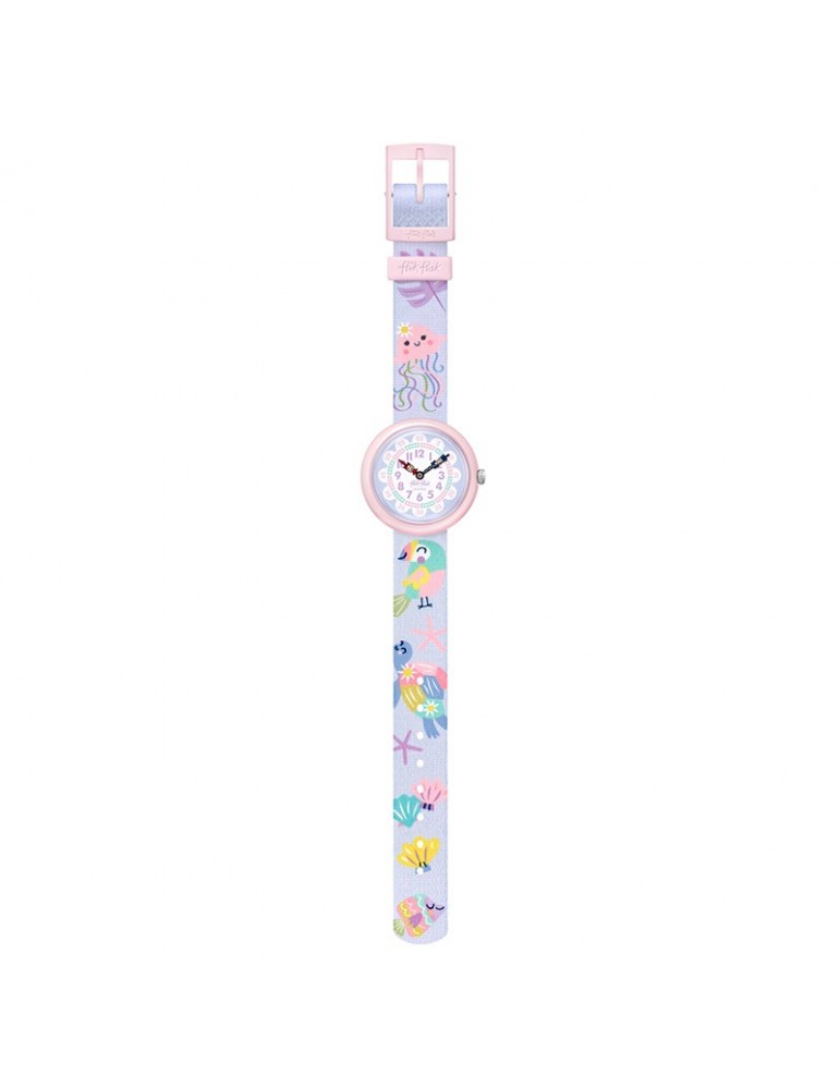 Orologio Flik Flak - Color in Pastel - Viola - 32mm -Astuccio-ZFBNP231