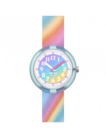 Flik Flak Watch - Liquid Rainbow - 32mm - Rainbow - ZFPNP152