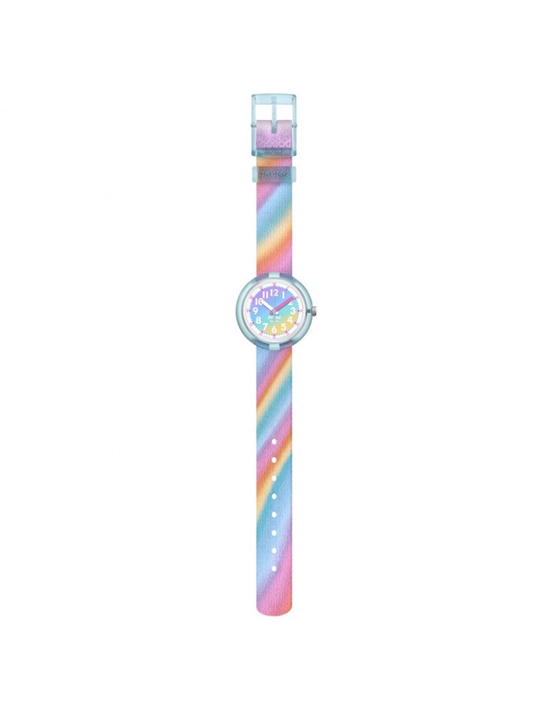 Orologio Flik Flak - Liquid Rainbow - 32mm - Arcobaleno - ZFPNP152