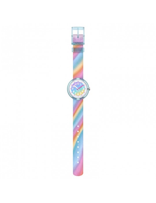 Orologio Flik Flak - Liquid Rainbow - 32mm - Arcobaleno - ZFPNP152
