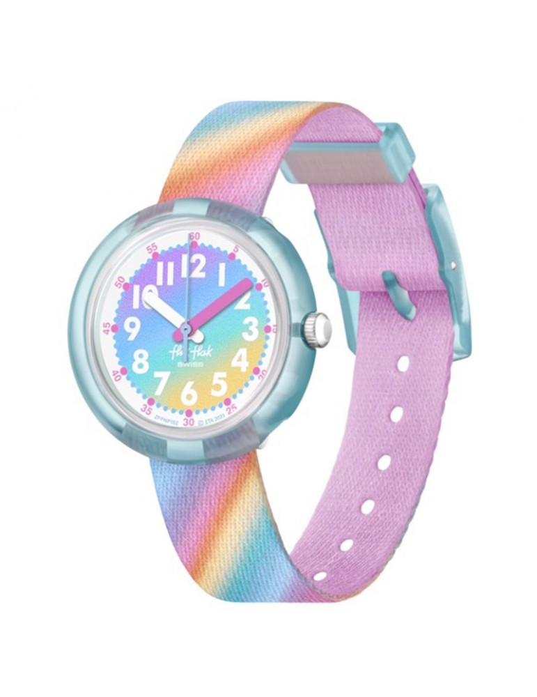 Orologio Flik Flak - Liquid Rainbow - 32mm - Arcobaleno - ZFPNP152