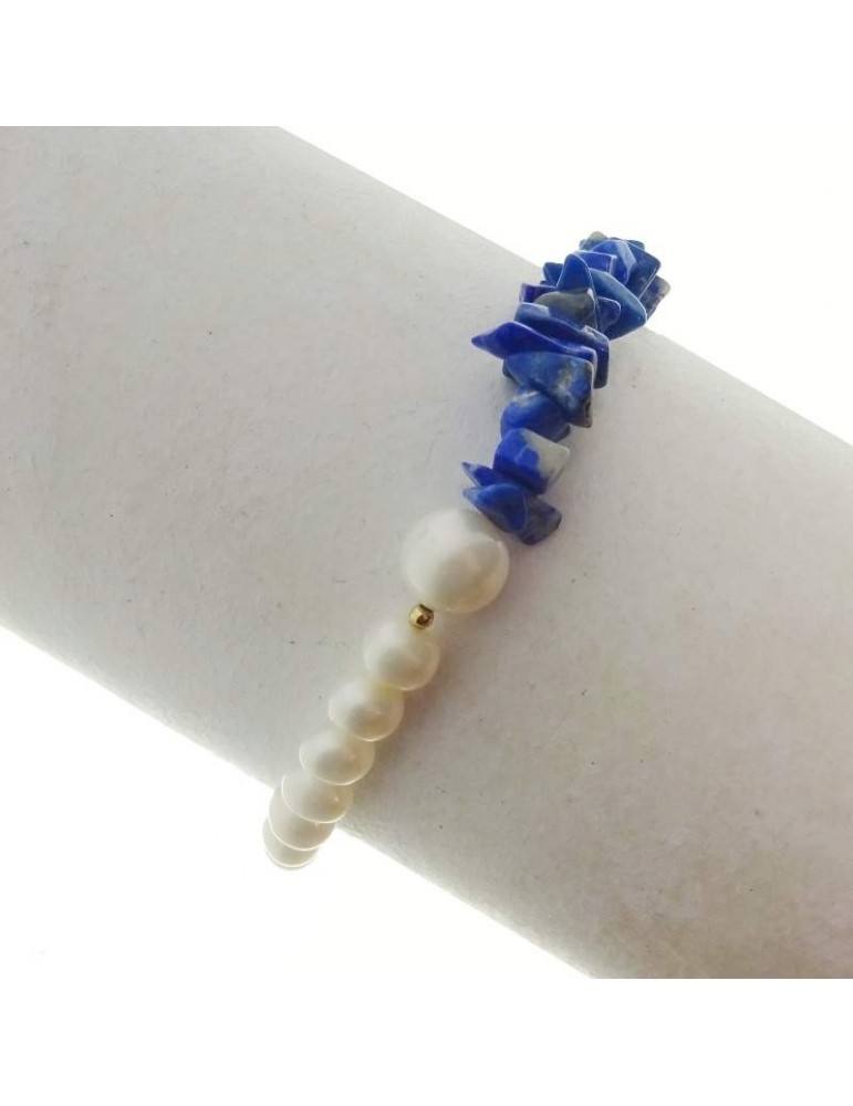 Bracciale Rajola - Girona - Lapis - Perle Bianche - 45448318