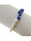Rajola Bracelet - Girona - Lapis - White Pearls - 45448318