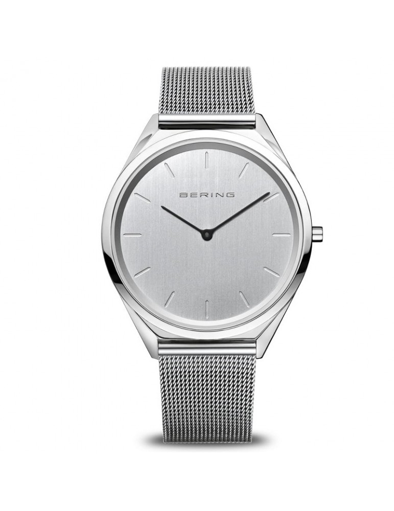 Ultra Thin Swatch Sottile Bering Unisex Ultra Slim Bright Silver