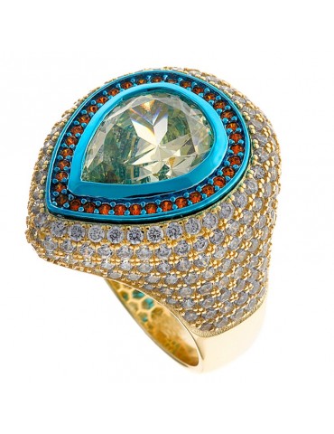 Anello Salvatore Plata - Afternoon-Cubic Zirconia Colorati-211S0184/16