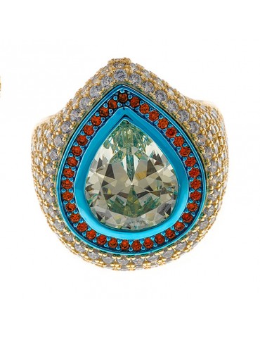 Anello Salvatore Plata - Afternoon-Cubic Zirconia Colorati-211S0184/16 2