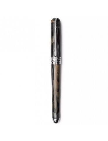 Pineider Rollerball Pen - Avatar UR Marble in Ultraresin - Riace Bronze - 0