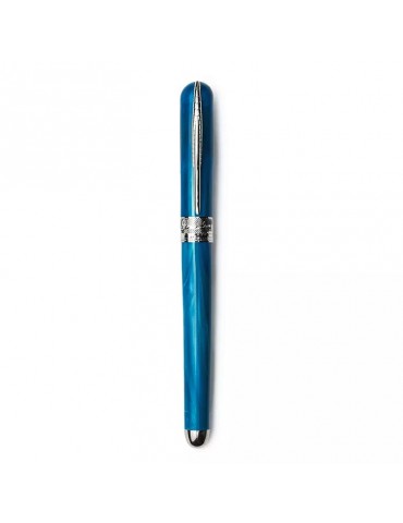 Pineider Rollerball Pen - Avatar UR Marble in Ultraresin - Neptune Blue - 0