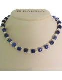 Rajola Bracelet - Rubik - Choker - White Pearls - Sodalite-544413