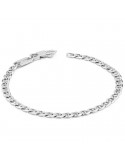 Boccadamo Bracelet - Man - 925% Silver - Medium Navy Link - MBR213