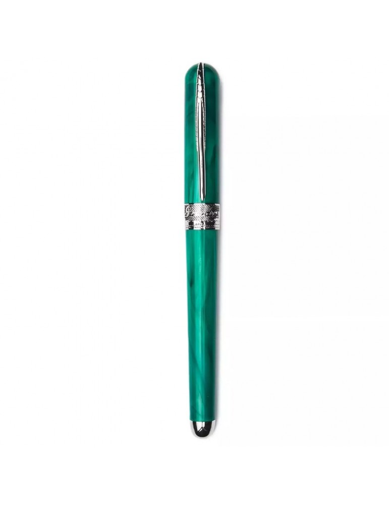 Pineider Rollerball Pen - Avatar UR Marble in Ultraresin - Forest Green - 0