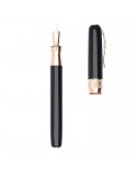 Pineider Fountain Pen - Classic Rose Gold - Black - 0