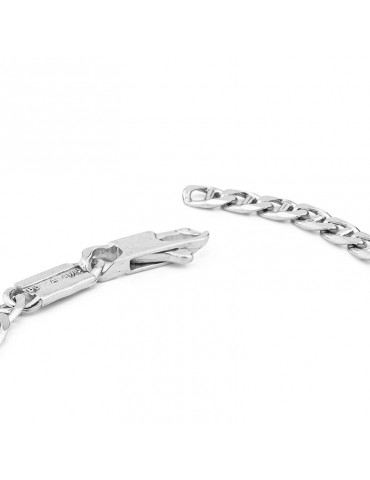 Boccadamo Necklace - Man - Medium Navy Link Chain - MGR141 2