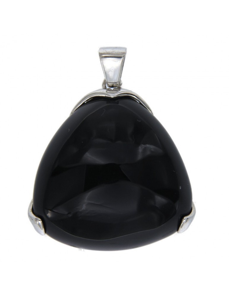 Ciondolo Della Rovere - in Argento 925% - Onice Nero - DR07