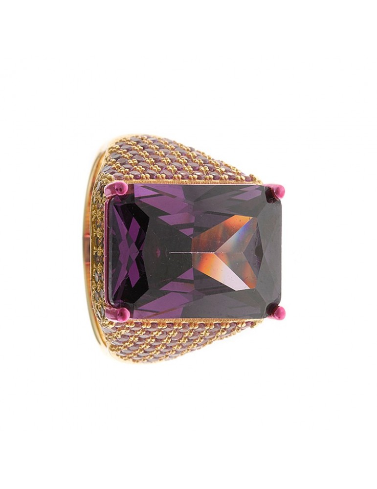 Salvatore Plata Ring - Afternoon - Amethyst - Peridot - 211S0185/16