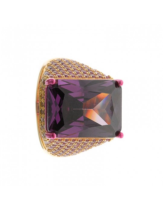 Salvatore Plata Ring - Afternoon - Amethyst - Peridot - 211S0185/16