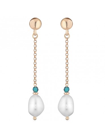 Lelune Glamor Earrings - Sophie - Blue Spinels - Pearls - LGEA5213