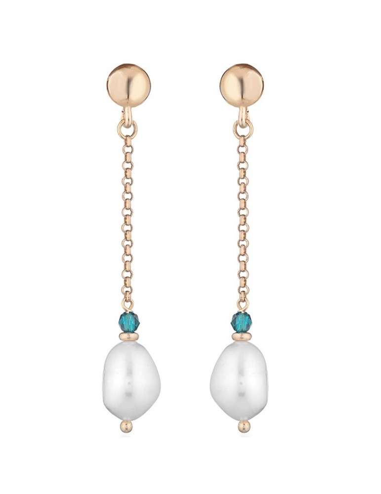 Lelune Glamor Earrings - Sophie - Blue Spinels - Pearls - LGEA5213
