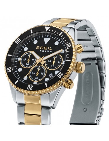 Orologio Breil Tribe - Overhand - Cronografo - Gold - 41mm-Nero-EW0720 2
