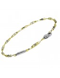 Zancan Bracelet-Insignia Gold-Chain-18kt White and Yellow Gold-EB946GB