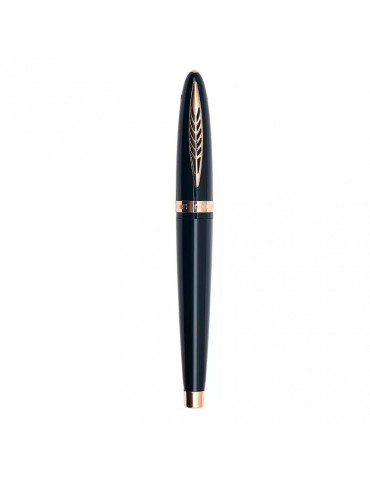 Penna Roller Pineider - Tempi Moderni in Ultraresina - British Racing Green Rose Gold - SPP60020624