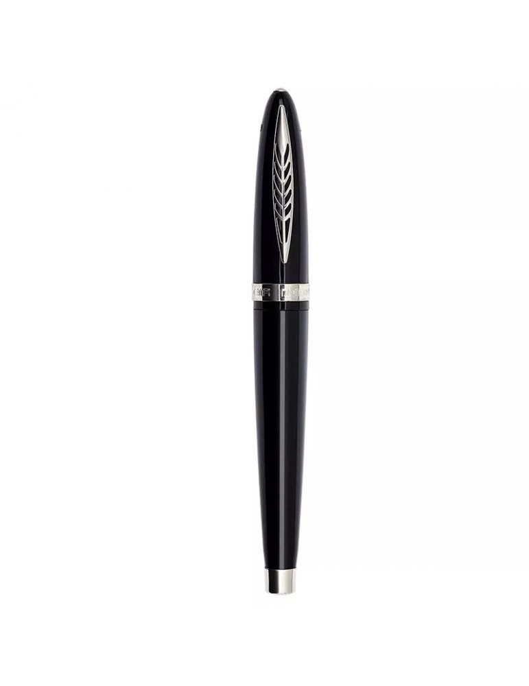 Penna Roller Pineider - Tempi Moderni in Ultraresina - Nera Argento - SPP60020616