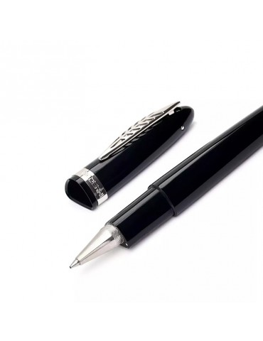 Penna Roller Pineider - Tempi Moderni in Ultraresina - Nera Argento - SPP60020616 2